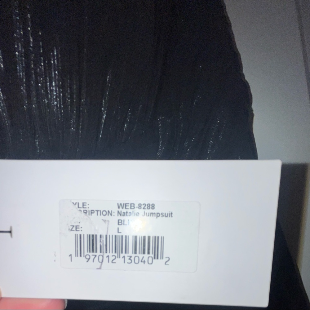 Retrofete Natalie Jumpsuit black womens NWT - Picture 7 of 8